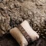 Kyoto Engraved Stainless Steel And Walnut Wood Bracelet, thumbnail 5 of 7
