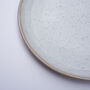 Handmade Ceramic Pebble Glaze Salad Plate, thumbnail 6 of 8