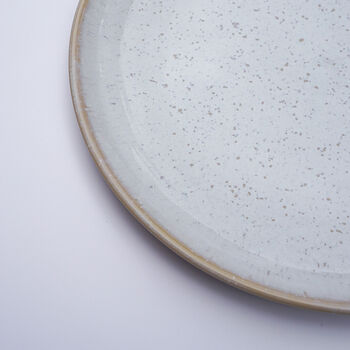 Handmade Ceramic Pebble Glaze Salad Plate, 6 of 8