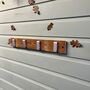 Flip Up, Flip Down Wall Mounted Reclaimed Wooden Hook, thumbnail 6 of 9