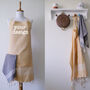 Personalised Soft Cotton Apron, Cotton Tea Towels, thumbnail 4 of 9