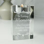 Personalised 'In Loving Memory' Tea Light Holder, thumbnail 1 of 5