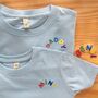 Personalised Daddy And Child Matching T Shirts Gift, thumbnail 1 of 3