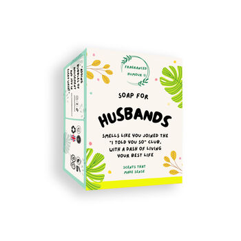Soap For Husbands Funny Novelty Gift, 4 of 4