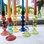 Colourful Glass Candlestick, thumbnail 3 of 12