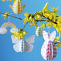 Easter Paper Decorations Kit, thumbnail 2 of 7