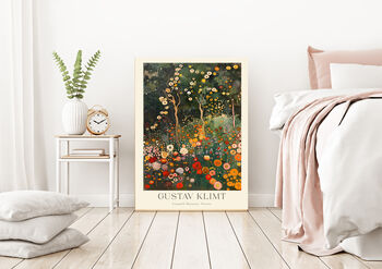 Gustav Klimt Garden Art Print, 2 of 3