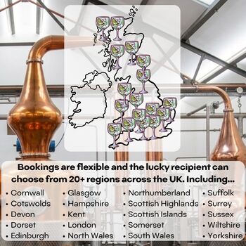 Gin Distillery Tour And Tasting Experience For Two | 20+ Locations, 4 of 7