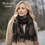 Cashmere Feather Print Scarf, thumbnail 5 of 7