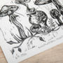 'Mushroom Musketeers' Lino Print, thumbnail 2 of 2