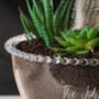 Home Grown Personalised Beaded Glass Planter Bowl, thumbnail 4 of 6