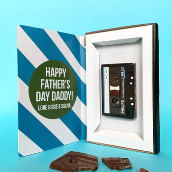 Personalised Father's Day Chocolate Tape Gift Box, 2 of 5
