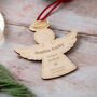 Angel In Loving Memory Christmas Decoration, thumbnail 1 of 4