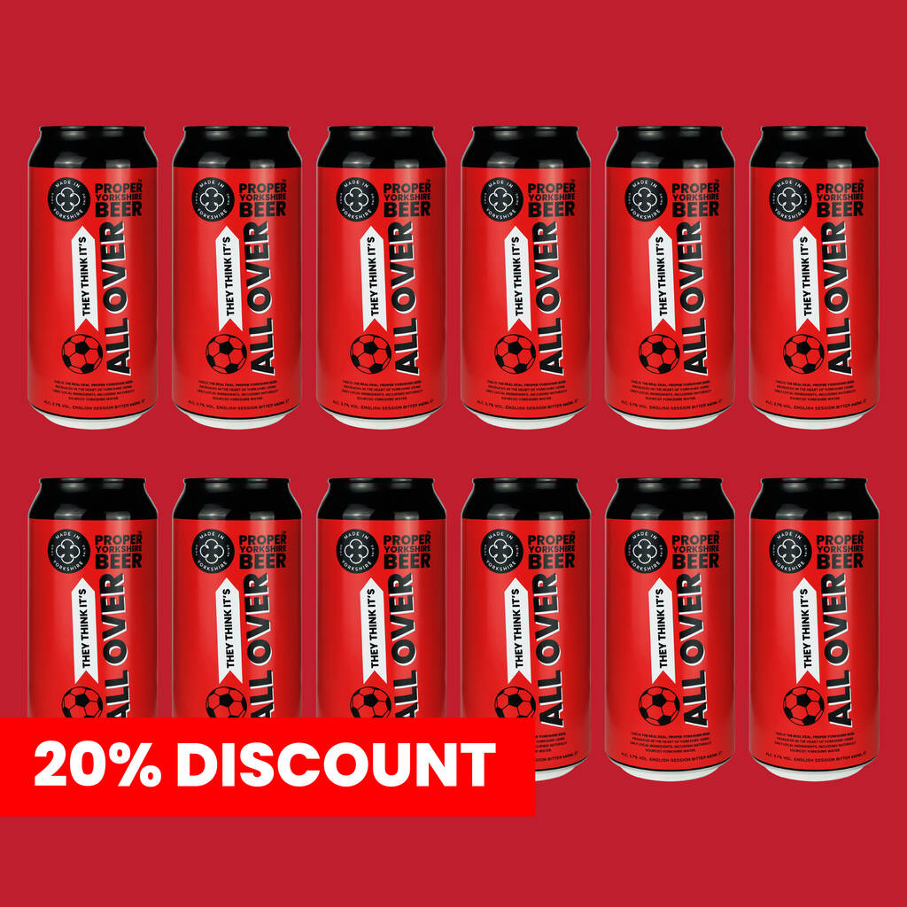 They Think It's All Over English Session Bitter Case