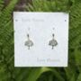 Tree Of Life Drop Earrings, thumbnail 2 of 3