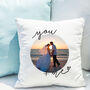 Personalised You And Me Photo Upload Cushion, thumbnail 1 of 2