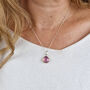 Alexandrite Colour Changing June Birthstone Necklace, thumbnail 2 of 6