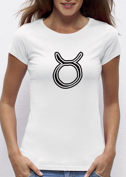 Ladies Zodiac Symbol Tshirt, 6 of 12