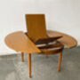 Mid Century Modern Extending Dining Table By Schrieber, thumbnail 9 of 12