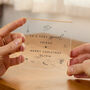 Festive Acrylic Plaque Keepsake For Friends, thumbnail 3 of 4