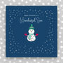 Large Happy Christmas Wonderful Son Card, thumbnail 1 of 3