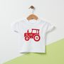 Personalised Tractor Baby Grow, thumbnail 2 of 8