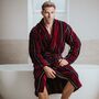 Men's Egyptian Cotton Dressing Gown Marchand, thumbnail 1 of 9