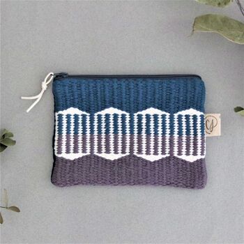 Handwoven Purse Zip Pouch, 5 of 9