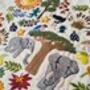 African Savanna Hand Embroidery Pattern Digital Product, thumbnail 4 of 5