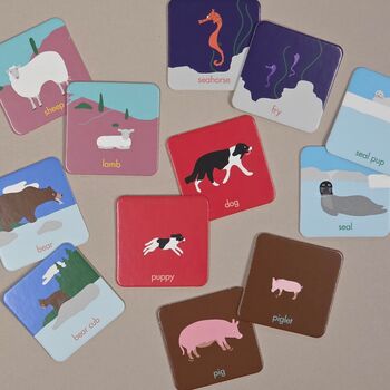 Pig And Piglet Memory Matching Game, 2 of 4