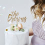 Charming Personalised Wedding Cake Topper, thumbnail 8 of 8