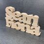 Wooden Name Or Words Handcut Personalised, thumbnail 1 of 4