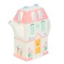 Pastel House Shaped Teapot, thumbnail 3 of 5