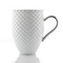 Black Coffee Cup With Gold Or Platinum Handle, thumbnail 3 of 12