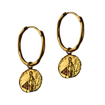 Aethra Gold Earrings, 4 of 8