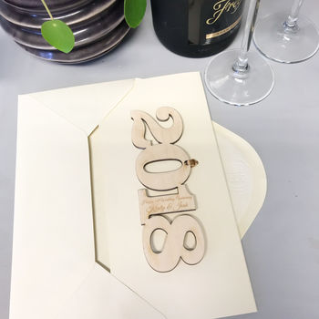 Personalised 2022 1st Anniversary Year Card, 5 of 8