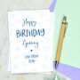 Granny Birthday Card With Heart Detail, thumbnail 1 of 3