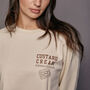 Custard Cream Connoisseur Slogan Sweatshirt, thumbnail 2 of 8
