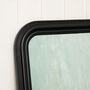 Black Wood Framed Beaded Mirror, thumbnail 3 of 5