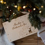 Personalised Christmas Eve Box With Reindeer, thumbnail 1 of 6