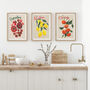 Kitchen Fruit Print Set Of Four, thumbnail 6 of 11