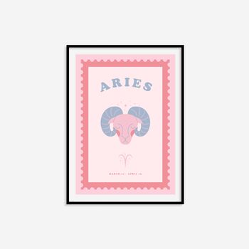 Children's Aries Zodiac Print, 7 of 7