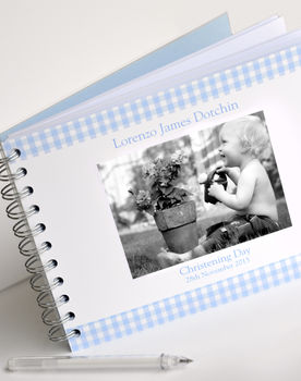 Personalised Christening Book, 5 of 12