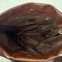 Handmade Leather Slouch Shoulder Bag, thumbnail 4 of 7