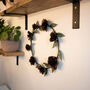 Recycled Metal Rose Wreath Sculpture, thumbnail 2 of 7