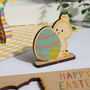 Pop Out Wooden Easter Chick Card, thumbnail 7 of 8