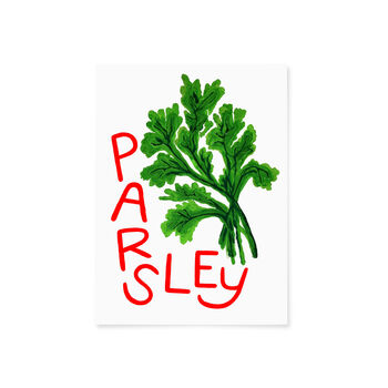 Parsley Herb Print From An Original Painting, 11 of 11