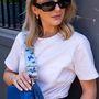 Blue Butterfly Bag Strap | Extra Long Crossbody Replacement Bag Strap, thumbnail 5 of 5