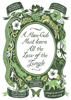 jungle book famous quotes print by lucy loves this