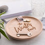 Personalised Family Wooden Trinket Tray, thumbnail 2 of 4